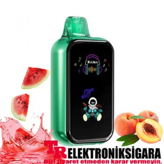 Rama 16.000 Puff Bar %5 Sour Watermelon Peach Rama 16.000 Puff Bar %5 Sour Watermelon Peach
