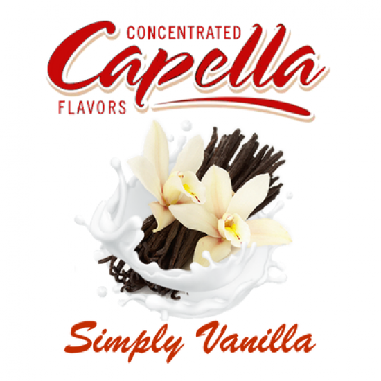 Capella E-Likit Aroması Simply Vanilla 10ML Capella E-Likit Aroması Simply Vanilla 10ML