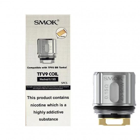 Smok TFV9 Coil 5'li Paket Smok TFV9 Coil 5'li Paket