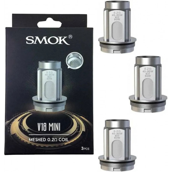 Smok Tfv18 Mini Coil 3'lü Paket Smok Tfv18 Mini Coil 3'lü Paket