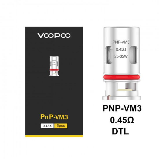 VOOPOO PnP Coil (VOOPOO Vinci Coil) 5'li Paket VOOPOO PnP Coil (VOOPOO Vinci Coil) 5'li Paket