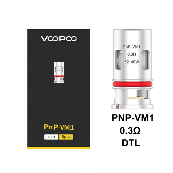 VOOPOO PnP Coil (VOOPOO Vinci Coil) 5'li Paket VOOPOO PnP Coil (VOOPOO Vinci Coil) 5'li Paket