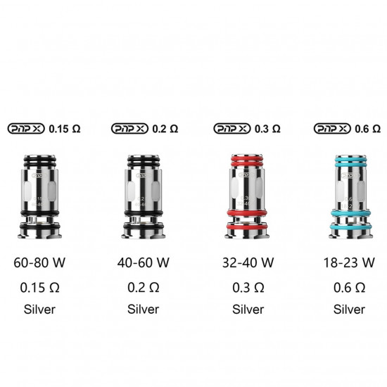 VOOPOO PnP X Coil 5'li Paket VOOPOO PnP X Coil 5'li Paket