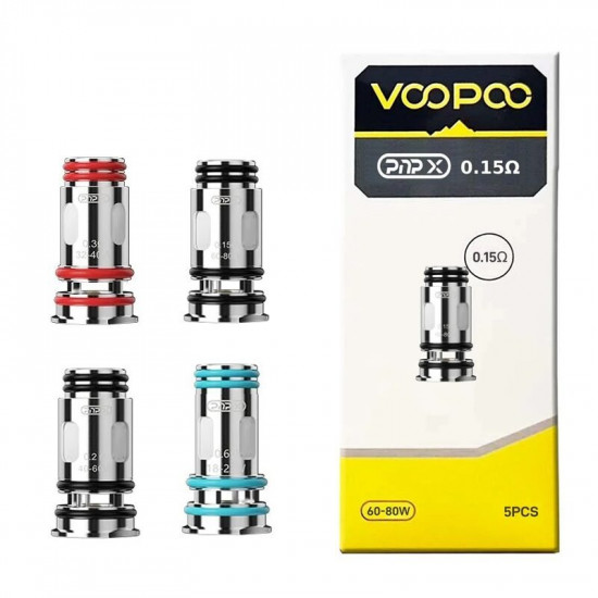 VOOPOO PnP X Coil 5'li Paket VOOPOO PnP X Coil 5'li Paket