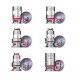 Vaporesso GTX Coil 5'li Paket (PM80-GTX One) Vaporesso GTX Coil 5'li Paket (PM80-GTX One)