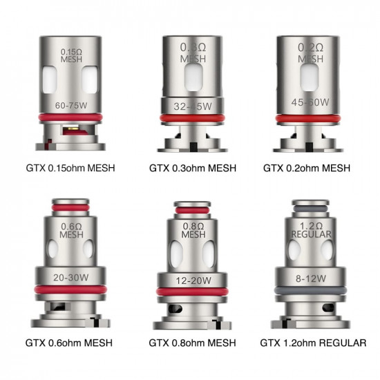Vaporesso GTX Coil 5'li Paket (PM80-GTX One) Vaporesso GTX Coil 5'li Paket (PM80-GTX One)