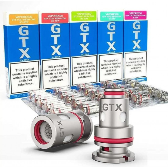 Vaporesso GTX Coil 5'li Paket (PM80-GTX One) Vaporesso GTX Coil 5'li Paket (PM80-GTX One)