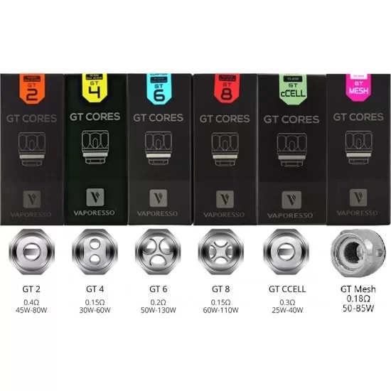 Vaporesso Gt2/Gt4/Gt8/Mesh Coil 3'lü paket Vaporesso Gt2/Gt4/Gt8/Mesh Coil 3'lü paket