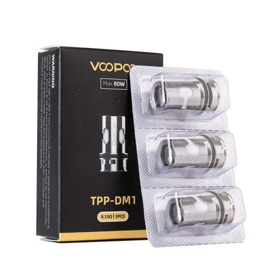 Voopoo TPP DM1/DM2 Coil 3'lü Paket Voopoo TPP DM1/DM2 Coil 3'lü Paket