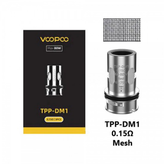 Voopoo TPP DM1/DM2 Coil 3'lü Paket Voopoo TPP DM1/DM2 Coil 3'lü Paket