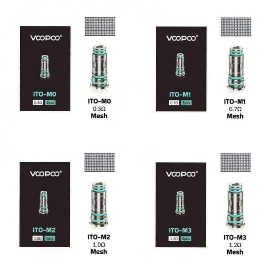 Voopoo İTO M0/M1/M2/M3 Coil 5'li Paket Voopoo İTO M0/M1/M2/M3 Coil 5'li Paket