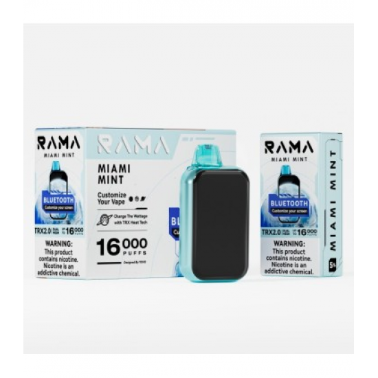 Rama 16.000 Puff Bar %5 Miami Mint