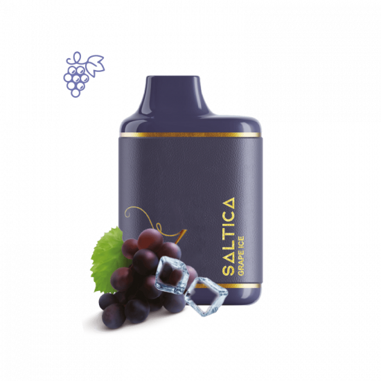 Saltica Leather 7000 Puff Bar 50mg Nikotin Grape İce Saltica Leather 7000 Puff Bar 50mg Nikotin Grape İce