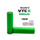 Sony VTC6 3.7V 18650 3000mAh IMR Şarjlı Pil 30A Discharge Sony VTC6 3.7V 18650 3000mAh IMR Şarjlı Pil 30A Discharge