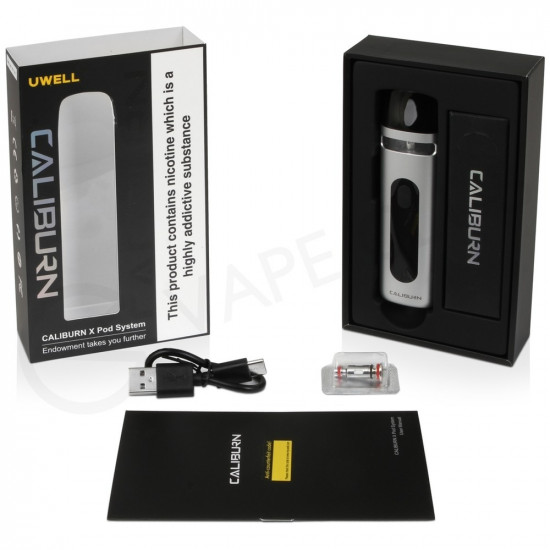 Uwell CALIBURN X Pod Mod Kit 850mAh Elektronik Sigara Uwell CALIBURN X Pod Mod Kit 850mAh Elektronik Sigara