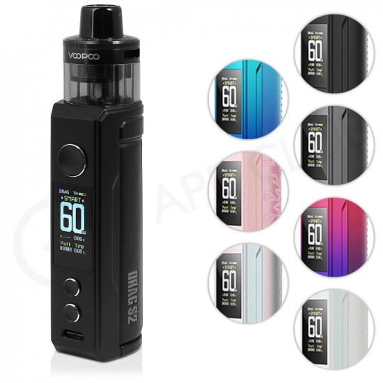 Voopoo Drag S2 Kit 60W Pod Mod Elektronik Sigara Voopoo Drag S2 Kit 60W Pod Mod Elektronik Sigara