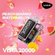 Vozol Vista 20000 Puff Bar %5 Nikotin Peach Mango Watermelon Vozol Vista 20000 Puff Bar %5 Nikotin Peach Mango Watermelon