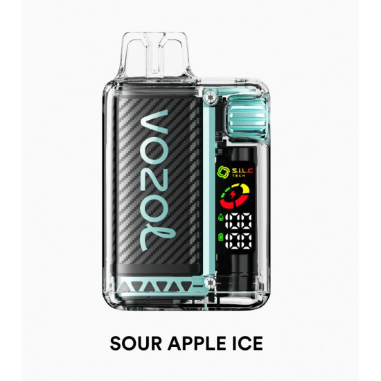 Vozol Vista 20000 Puff Bar %5 Nikotin Sour Apple İce Vozol Vista 20000 Puff Bar %5 Nikotin Sour Apple İce