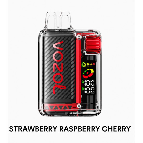 Vozol Vista 20000 Puff Bar %5 Nikotin Strawberry Raspberry Cherry Vozol Vista 20000 Puff Bar %5 Nikotin Strawberry Raspberry Cherry