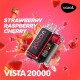 Vozol Vista 20000 Puff Bar %5 Nikotin Strawberry Raspberry Cherry Vozol Vista 20000 Puff Bar %5 Nikotin Strawberry Raspberry Cherry