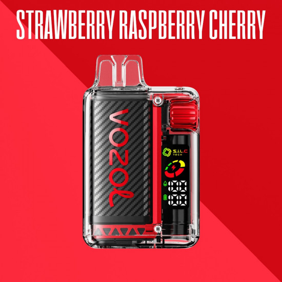Vozol Vista 20000 Puff Bar %5 Nikotin Strawberry Raspberry Cherry Vozol Vista 20000 Puff Bar %5 Nikotin Strawberry Raspberry Cherry