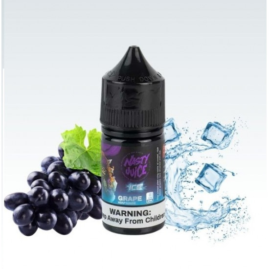 Nasty Asap Grape İce Premium Salt Likit 30ml Nasty Asap Grape İce Premium Salt Likit 30ml