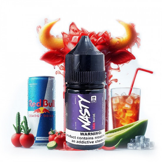 Nasty Red Rage Premium Salt Likit 30ml Nasty Red Rage Premium Salt Likit 30ml