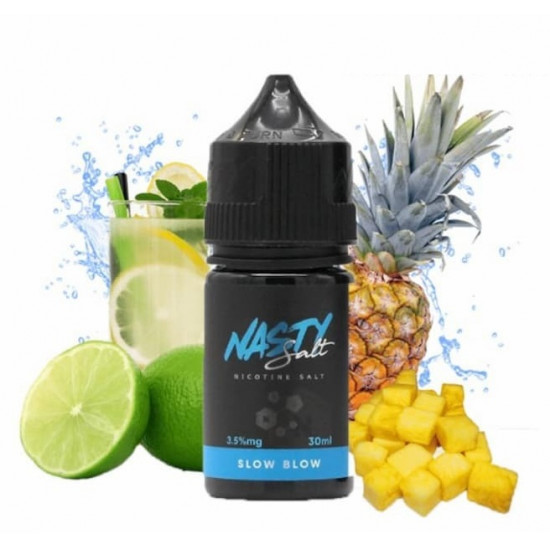 Nasty Salt Reborn Slow Blow Premium Salt Likit 30ml Nasty Salt Reborn Slow Blow Premium Salt Likit 30ml