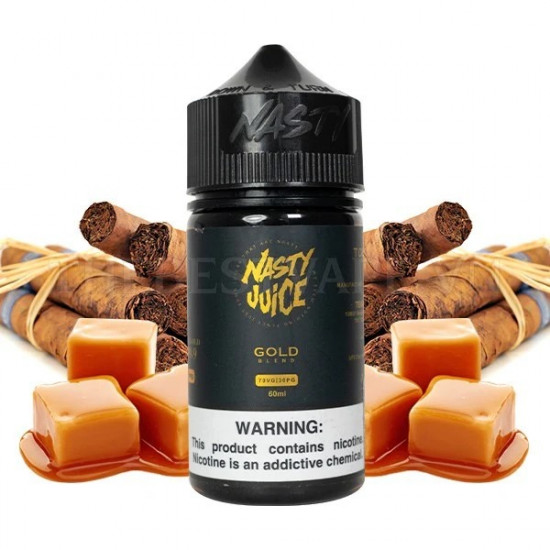 Nasty Tobacco Gold Blend 60ML Premium Likit Nasty Tobacco Gold Blend 60ML Premium Likit