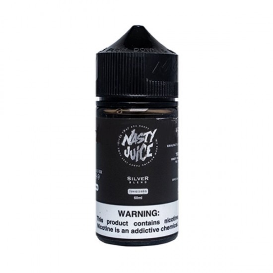 Nasty Tobacco Silver Blend 60ML Premium Likit Nasty Tobacco Silver Blend 60ML Premium Likit