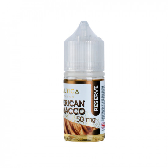 Saltica American Tobacco Reserve Salt Likit 30ML Saltica American Tobacco Reserve Salt Likit 30ML