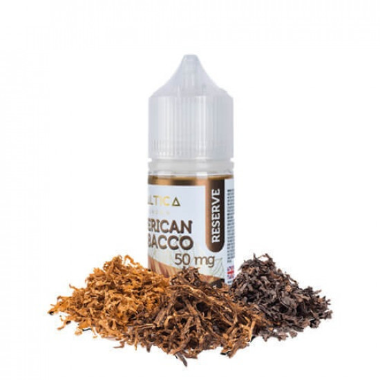 Saltica American Tobacco Reserve Salt Likit 30ML Saltica American Tobacco Reserve Salt Likit 30ML