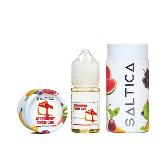 Saltica Strawberry Cheesecake Salt Likit 30ML Saltica Strawberry Cheesecake Salt Likit 30ML