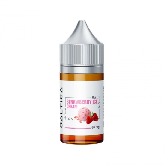 Saltica Strawberry İce Cream Salt Likit 30ML Saltica Strawberry İce Cream Salt Likit 30ML