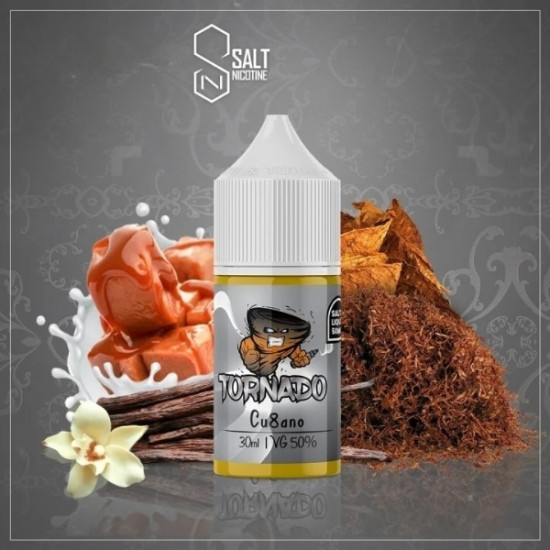 Tornado Likit Cu8ano 30ML Salt Likit Tornado Likit Cu8ano 30ML Salt Likit
