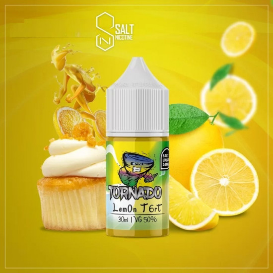 Tornado Likit Lem0n T6rt 30ML Salt Likit Tornado Likit Lem0n T6rt 30ML Salt Likit