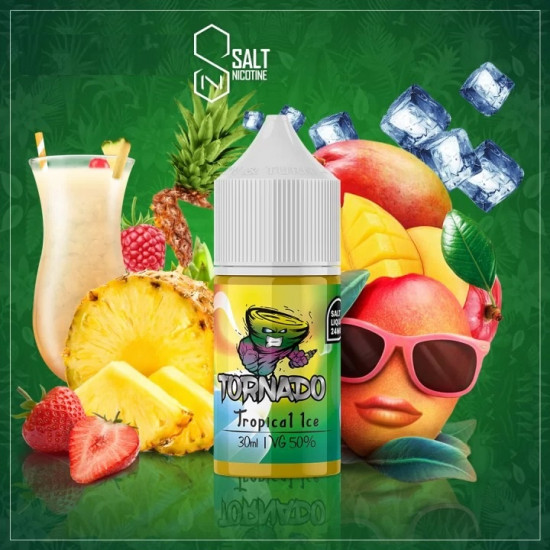 Tornado Likit Tropical1 1ce 30ML Salt Likit Tornado Likit Tropical1 1ce 30ML Salt Likit
